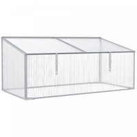 Outsunny 39''x23.5''x17.25'' Outdoor & Indoor Greenhouse For Plants Larger Room With Adjustable Suns