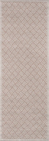 Eve Contemporary 2'0\" x 6'0\" Runner Rug in Brown Indoor Area Rug