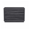 Navis Contemporary 32\" Nightstand in Charcoal Gray (2-Drawer)