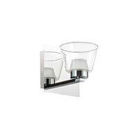 Dainolite LED Vanity 1 Light Wall Sconce Polished Chrome Finish Lamp