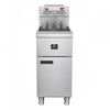 FORNO Commerciale Propane Gas Deep Fryer, 4 Burners 120,000 BTU, 50 lbs Oil Capacity - FCMGF0030 | Friteuse a gaz propane Commerciale, 4 bruleurs (120 000 BTU), capacite d'huile de 50 lb – FCMGF0030