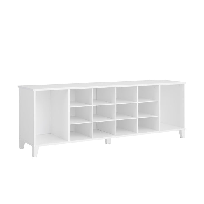 Prepac 60\" Shoe Bench - White
