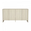 Novara Contemporary 60\" Sideboard in Whitewashed Oak (4-Door)