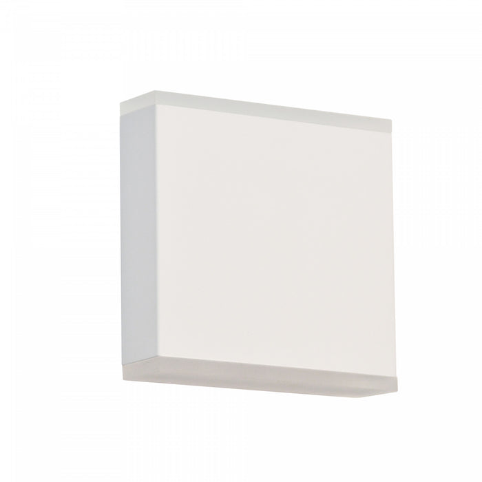 Dainolite Emery LED Wall Sconce 15w Matte White Frosted Acrylic Diffuser Lamp