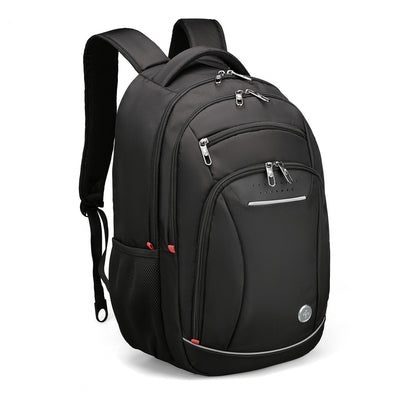 Swissdigital Sursee School Backpack – 17" Laptop Bag, SDD Finder, Add-A-Bag System, Reflective Trim, Breathable Mesh, Travel-Ready