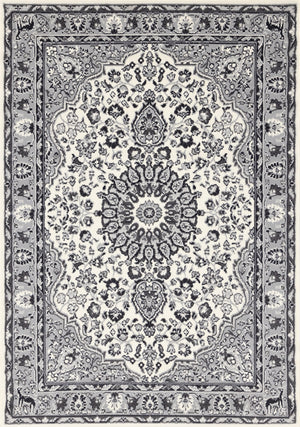 Florence Classic Border Area Rug - 4'7