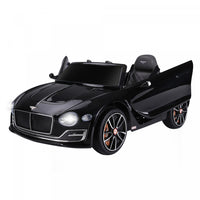 Aosom 12v Ride On Car Licensed Bentley Battery Powered Electric Vehicles W/ Parent Remote Control, H