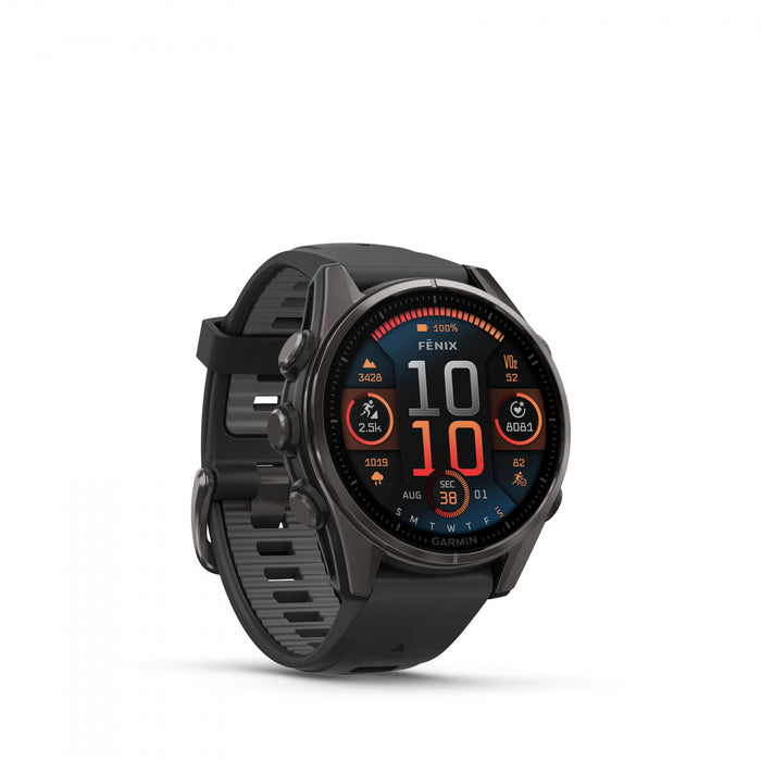 Garmin Fēnix 8 Amoled Sapphire Smartwatch 43mm - Gps, Compass, Gyroscope And Barometric Altimeter 