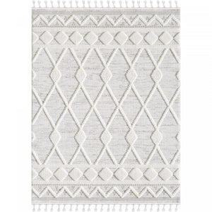 Quinto Rhombus Shag Area Rug - 6'3