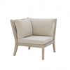 Teagon Outdoor Corner Patio Chair Patio - Natural Beige