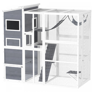 Pawhut Catio Outdoor Cat Enclosure, 76