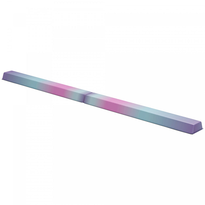 Soozier 7ft Folding Gymnastics Balance Beam With Non-slip Bottom, Multi