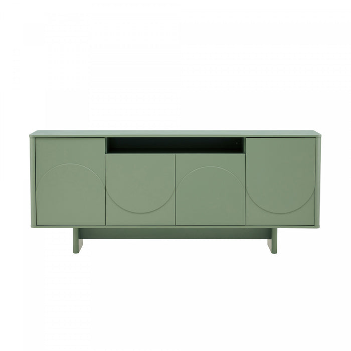 Ella Modern 71\" Sideboard in Sage Green
