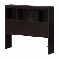 Spark Bookcase Headboard With Storage - Chocolate