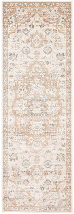 Arden Beige Runner Area Rug - 2'8