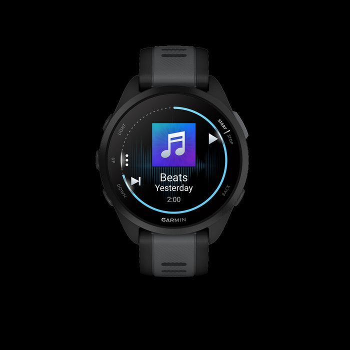 Garmin Forerunner 165 Music - Black/slate, Amoled, Gps, Music, Health Tracking, 11d Battery