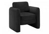 Monarch Specialties - Accent Chair, 32\"H, Upholstered, Living Room, Bedroom, Black Fabric, Contemporary