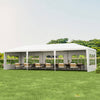 Costway 10'x30' Heavy Duty Gazebo Canopy Outdoor Party Wedding Tent