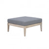 Summerlyn Fabric Indoor/Outdoor Patio Ottoman - Natural
