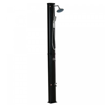 Outsunny 7ft Outdoor Solar Heated Shower For Backyard Pool