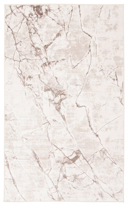 Helix Ivory Area Rug - 5'0\" X 8'0\"  