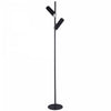 Dainolite Constance Floor Lamp 12w Matte Black Frosted Acrylic Diffuser