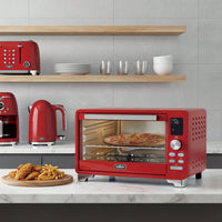 Salton NuRetro Digital Air Fryer Toaster Oven - Space Cherry