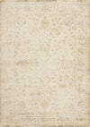 Ellis Subtle Traditional Elegant Beige Cream Area Rug - 7'10