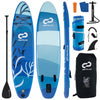 Goplus Small Inflatable Sup Board, Portable Paddle Board With 5d Rings Stand Up Paddle Board For Youth & Adult Navy