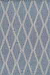 Cypress Transitional 6'6\" x 9'0\" Area Rug in Blue Indoor Area Rug