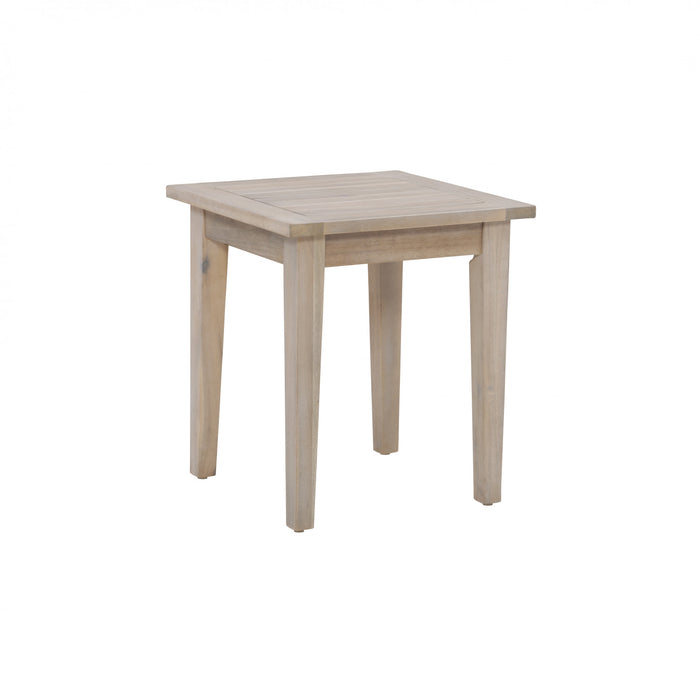Teagon Outdoor Side Patio Occasional Table - Natural