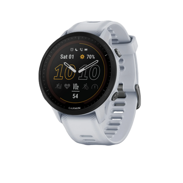 Garmin Forerunner® 955 Solar Gps Smartwatch - Fitness Tracking With Solar Charging - Whitestone