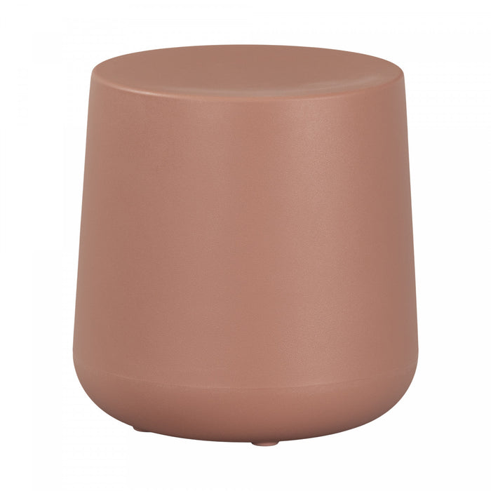Dalya Round Patio Chairside Table - Burnt Orange
