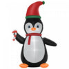 Homcom 8.2ft Penguins Inflatable Christmas Decoration