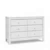 Graco Noah 6 Drawer Dresser - White
