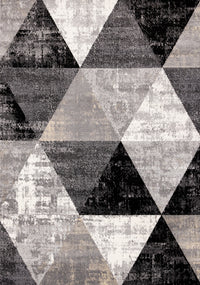 Covington Distressed Triangles Area Rug - 5'3