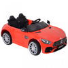 Aosom Licensed Kids Powered Ride-On Car 12v With Remote Control, Suspension Wheel, Adjustable Speed, Red