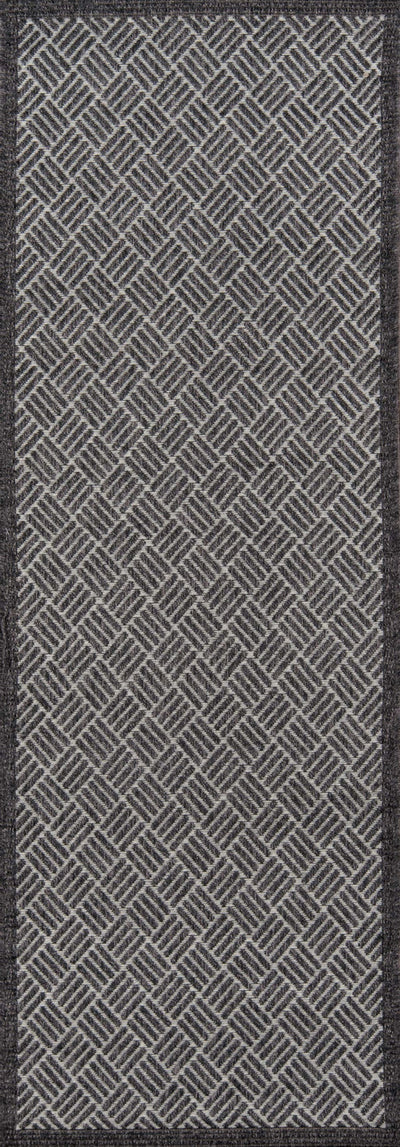 Eve Contemporary 2'0" x 10'0" Runner Rug in Grey Indoor Area Rug | Tapis Contemporain Eve 2'0" x 10'0" en Gris