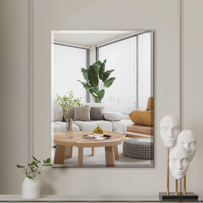 Arcus 30\" X 40\" Rectangular Frameless Beveled Mirror