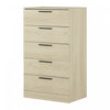 Step One Essential 5-drawer Chest - Bleached Oak 