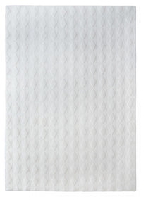 Pelo Diamond Cream Washable Shag Area Rug 5'x7' Indoor Area Rug 