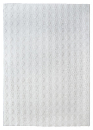 Pelo Diamond Cream Washable Shag Area Rug 5'x7' Indoor Area Rug