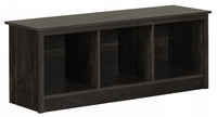 Toza Mudroom Storage Bench - Rubbed Black