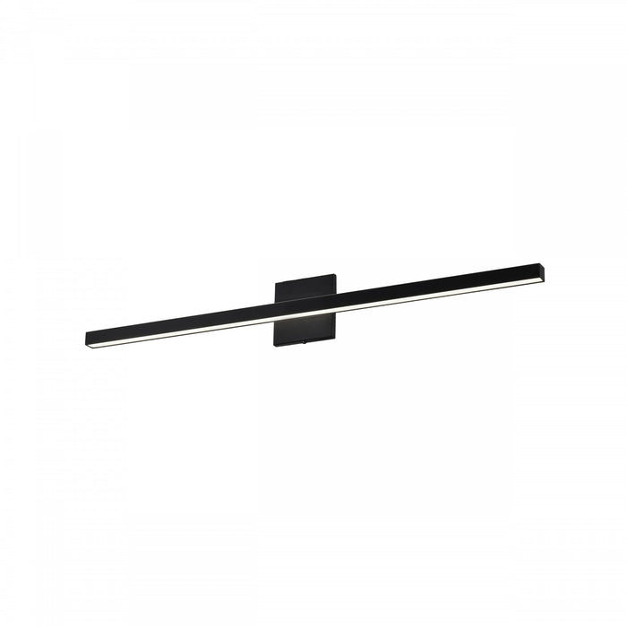 Dainolite Arandel Vanity Light 24w LED Matte Black Diffuser Lamp