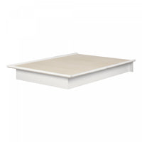 Step One Platform Bed - Pure White 