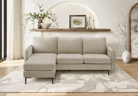 Upholstered, Chaise Sofa Lounger, 85