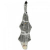Homcom 55.9\" Animated Halloween Decoration Hanging Mummy With Spider Web
