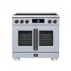 Forno Maximus 36 Inch Induction Range White, 5.36 cu.ft - FFSIN0932-36WHT Electric Range | Cuisiniere a induction Maximus 36 pouces blanche, 5,36 pi³ - FFSIN0932-36WHT