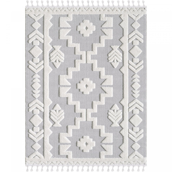 Quinto Tres Moroccan Shag Area Rug - 6'3\" x 9'
