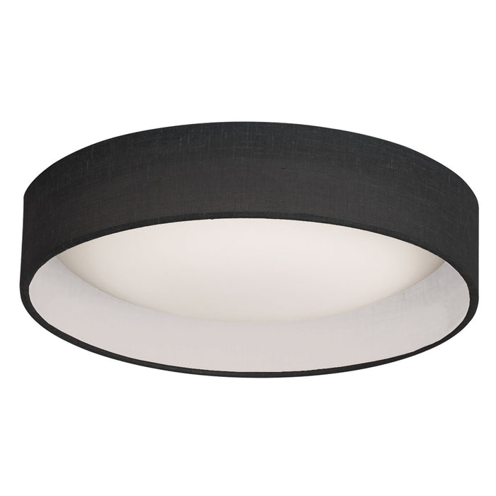 Dainolite Cfled Flush Mount 15\" Black Shade Lamp